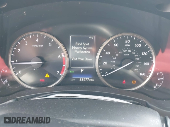 2021 Lexus NX 300 with VIN JTJDARBZ6M5028373, listed as a IAAI auction lot 42013736 with 22,577 mi miles and . Bid and sale history available at DreamBid. Image 7.