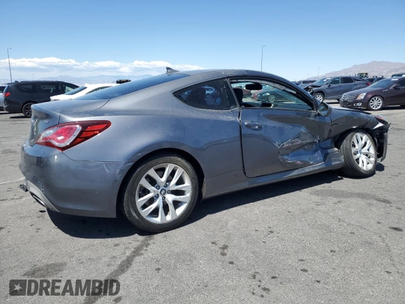 2014 Hyundai Genesis Coupe 2.0T with VIN KMHHT6KD2EU121329, listed as a Copart auction lot 55333915 with 78,438 mi miles and Salvage title. Bid and sale history available at DreamBid. Image 3.
