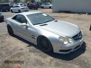 2003 Mercedes-Benz SL 500 z VIN WDBSK75F43F006425, wystawiony jako IAAI lot #42839265 z przebiegiem 146 706 mil mil oraz . Historia ofert i sprzedaży dostępna na DreamBid. Obrazek 1.