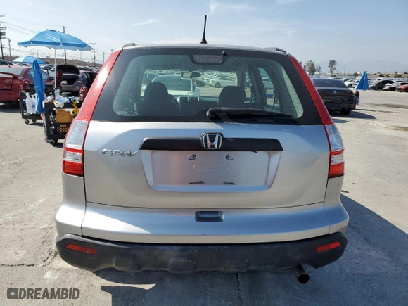 2008 Honda CR-V LX with VIN JHLRE38398C051681, listed as a Copart auction lot 54182375 with 172,046 mi miles and Salvage Title. Bid and sale history available at carsss.com. Image 6.