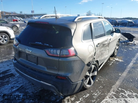 2019 Jeep Cherokee Limited with VIN 1C4PJMDX5KD441256, listed as a IAAI auction lot 41270619 with 83,309 mi miles and . Bid and sale history available at DreamBid. Image 4.