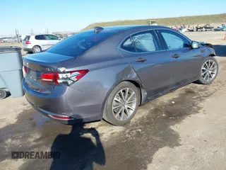 2017 Acura TLX V6 w/Technology Pkg with VIN 19UUB2F58HA001379, listed as a IAAI auction lot 41403818 with 100,512 mi miles. Bid and sale history available at carsss.com. Image 4.