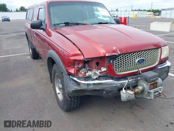 2002 Ford Ranger XL Fleet with VIN 1FTZR45E62PA64417, listed as a IAAI auction lot 42296243 with 153,667 mi miles and . Bid and sale history available at DreamBid. Image 6.