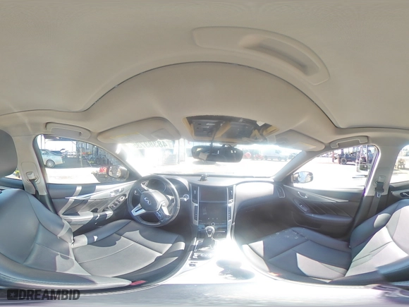 2019 Infiniti Q50 3.0t LUXE with VIN JN1EV7AP6KM542245, listed as a Copart auction lot 48383735 with 74,772 mi miles and Salvage Title. Bid and sale history available at carsss.com. Image 13.