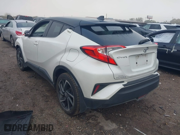 2021 Toyota C-HR LE with VIN NMTKHMBX4MR128066, listed as a IAAI auction lot 41102041 with 53,811 mi miles. Bid and sale history available at carsss.com. Image 3.
