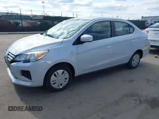 2021 Mitsubishi Mirage G4 ES with VIN ML32FUFJXMHF03367, listed as a IAAI auction lot 41689389 with 19,898 mi miles. Bid and sale history available at carsss.com. Image 16.