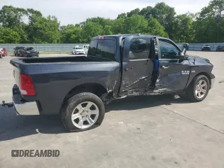 2018 Ram 1500 Lone Star Silver z VIN 1C6RR6LT8JS155222, wystawiony jako Copart lot #53042825 z przebiegiem 78 270 mil mil oraz Szkoda całkowita • Salvage title. Historia ofert i sprzedaży dostępna na DreamBid. Obrazek 3.