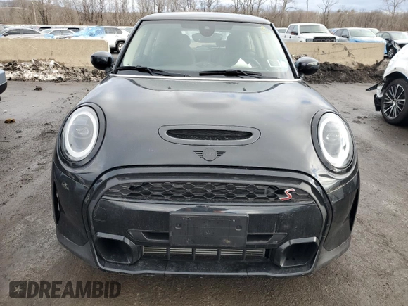 2023 MINI Hardtop Cooper S with VIN WMW53DH03P2T81248, listed as a Copart auction lot 43637175 with 9,565 mi miles and Salvage title. Bid and sale history available at DreamBid. Image 5.