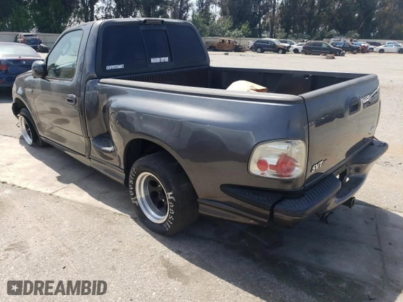 2003 Ford F-150 Lightning with VIN 2FTRF07303CA83240, listed as a Copart auction lot 52941975 with 0 mi miles and Salvage Title. Bid and sale history available at carsss.com. Image 2.