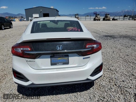 2018 Honda Clarity Plug-In Hybrid with VIN JHMZC5F19JC022895, listed as a Copart auction lot 59470014 with 56,930 mi miles and Salvage Title. Bid and sale history available at carsss.com. Image 6.