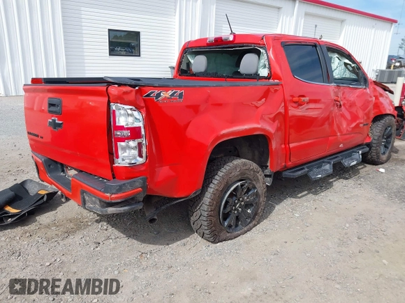 2019 Chevrolet Colorado 4WD Work Truck с VIN 1GCGTBEN8K1126643, выставлен на аукционе IAAI как лот 42299128 с пробегом 71 192 миль миль и . История ставок и продаж доступна на DreamBid. Изображение 4.