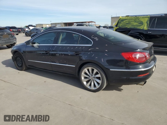 2012 Volkswagen CC Lux Limited with VIN WVWHN7AN1CE529102, listed as a Copart auction lot 83777344 with 99,138 mi miles and Salvage Title. Bid and sale history available at carsss.com. Image 2.