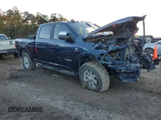 2020 Ram 2500 Laramie with VIN 3C6UR5FL2LG298211, listed as a Copart auction lot 77769564 with 0 mi miles and Salvage Title. Bid and sale history available at carsss.com. Image 4.
