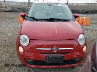 2012 FIAT 500 Pop with VIN 3C3CFFAR4CT358368, listed as a Copart auction lot 62891275 with 59,362 mi miles and Salvage title. Bid and sale history available at DreamBid. Image 5.