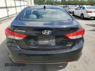 2011 Hyundai Elantra GLS with VIN 5NPDH4AE7BH042263, listed as a Copart auction lot 55201785 with 205,260 mi miles and Clean Title. Bid and sale history available at carsss.com. Image 6.