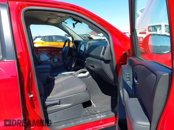 2022 Nissan Frontier SV z VIN 1N6ED1EJ3NN612086, wystawiony jako IAAI lot #41603542 z przebiegiem 65 797 mil mil oraz . Historia ofert i sprzedaży dostępna na DreamBid. Obrazek 5.