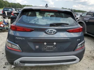 2022 Hyundai Kona SE with VIN KM8K2CAB0NU867754, listed as a Copart auction lot 65731174 with 20,499 mi miles and Salvage Title. Bid and sale history available at carsss.com. Image 6.