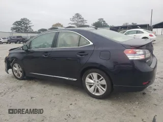2010 Lexus HS 250h with VIN JTHBB1BA5A2037077, listed as a Copart auction lot 80104224 with 122,760 mi miles and Salvage Title. Bid and sale history available at DreamBid. Image 2.