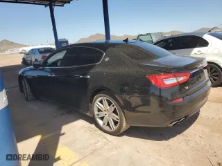 2015 Maserati Quattroporte S Q4 with VIN ZAM56RRA5F1130200, listed as a Copart auction lot 51990285 with 73,066 mi miles and Salvage Title. Bid and sale history available at carsss.com. Image 2.