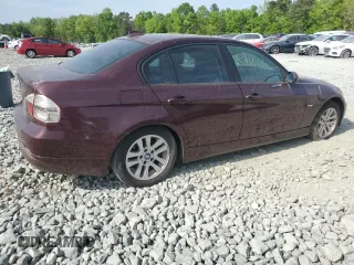 2007 BMW 3 Series 328i with VIN WBAVA33547KX80558, listed as a Copart auction lot 53379245 with 0 mi miles and Clean Title. Bid and sale history available at carsss.com. Image 3.