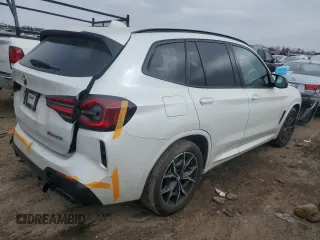 2023 BMW X3 M40i with VIN 5UX83DP04P9R12013, listed as a Copart auction lot 44515045 with 36,308 mi miles and Salvage Title. Bid and sale history available at DreamBid. Image 3.