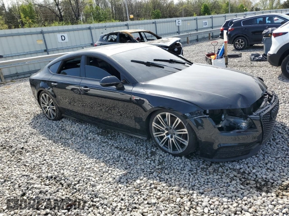 2013 Audi A7 3.0 Prestige with VIN WAU2GAFC7DN087526, listed as a Copart auction lot 51161135 with 124,629 mi miles and Clean Title. Bid and sale history available at carsss.com. Image 4.