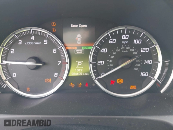 2017 Acura TLX V6 w/Advance Pkg with VIN 19UUB2F77HA002136, listed as a IAAI auction lot 42378285 with 84,605 mi miles and . Bid and sale history available at DreamBid. Image 15.