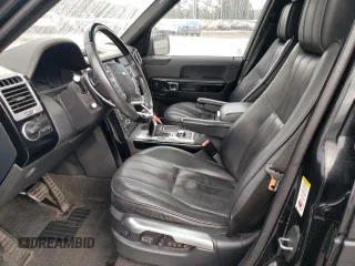2012 Land Rover Range Rover SC with VIN SALMF1E46CA368272, listed as a Copart auction lot 78588034 with 124,179 mi miles and Salvage title. Bid and sale history available at DreamBid. Image 7.