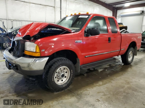 1999 Ford F-250 XL с VIN 1FTNX21L5XEB04342, выставлен на аукционе Copart как лот 45405305 с пробегом 121 655 миль миль и Списание • Salvage title. История ставок и продаж доступна на DreamBid. Изображение 1.