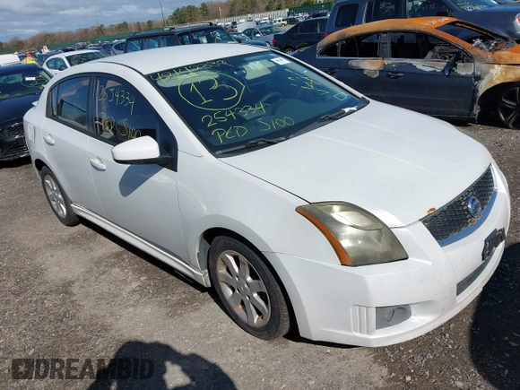 2011 Nissan Sentra SR with VIN 3N1AB6AP5BL683464, listed as a IAAI auction lot 42142339 with Not Provided miles and . Bid and sale history available at DreamBid. Image 1.