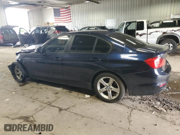 2014 BMW 3 Series 320i xDrive with VIN WBA3C3C51EF983706, listed as a Copart auction lot 61472895 with 167,549 mi miles and Non repairable. Bid and sale history available at DreamBid. Image 2.