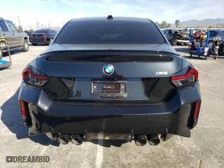 2024 BMW M2 with VIN 3MF13DM07R8E22344, listed as a Copart auction lot 51375944 with 0 mi miles and Salvage Title. Bid and sale history available at carsss.com. Image 6.