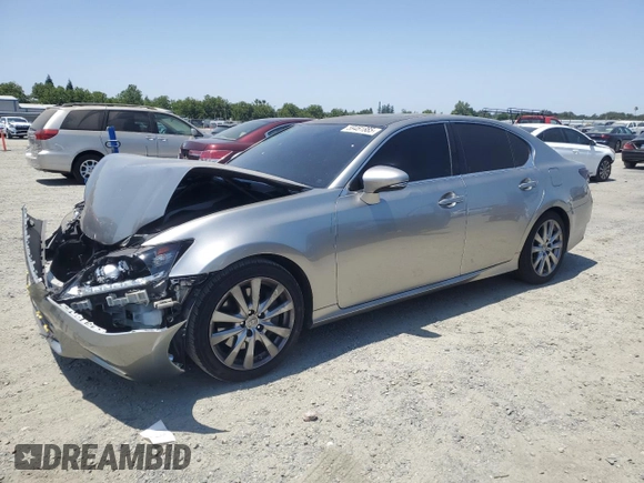 2015 Lexus GS 350 with VIN JTHBE1BL2FA013275, listed as a Copart auction lot 59461885 with 80,733 mi miles and Salvage title. Bid and sale history available at DreamBid. Image 1.