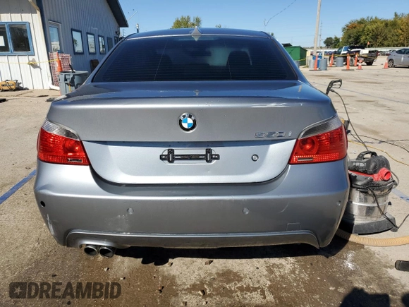 2006 BMW 5 Series 550i with VIN WBANB53546CP02671, listed as a Copart auction lot 72996534 with 124,214 mi miles and Salvage Title. Bid and sale history available at DreamBid. Image 6.