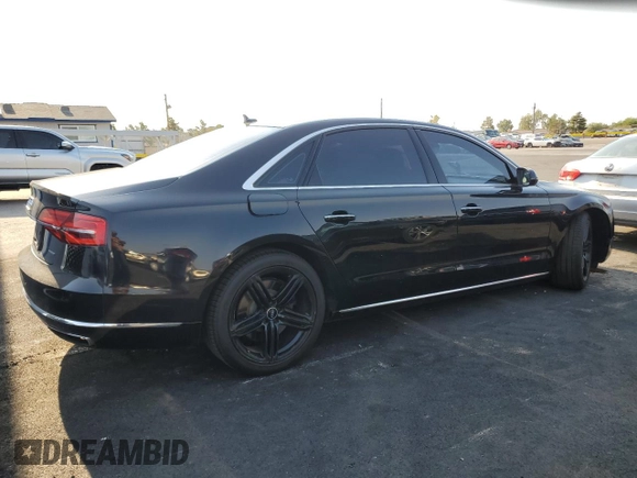 2015 Audi A8 3.0T с VIN WAU3GAFD2FN011129, выставлен на аукционе Copart как лот 64904045 с пробегом 147 549 миль миль и Чистый • Clean title. История ставок и продаж доступна на DreamBid. Изображение 3.