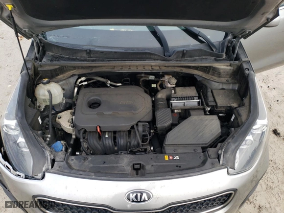 2019 Kia Sportage LX with VIN KNDPM3AC1K7593567, listed as a Copart auction lot 85780744 with 130,345 mi miles and Salvage Title. Bid and sale history available at carsss.com. Image 14.