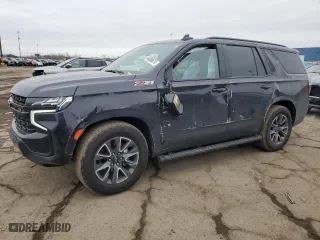 2024 Chevrolet Tahoe Z71 with VIN 1GNSKPKL2RR146998, listed as a Copart auction lot 84058674 with 13,082 mi miles and Clean Title. Bid and sale history available at carsss.com. Image 1.
