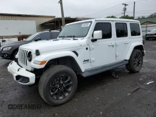 2023 Jeep Wrangler Sahara z VIN 1C4HJXEG9PW544275, wystawiony jako Copart lot #59932585 z przebiegiem 21 382 mil mil oraz Szkoda całkowita • Salvage title. Historia ofert i sprzedaży dostępna na DreamBid. Obrazek 1.