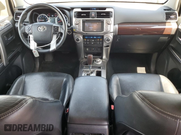 2016 Toyota 4Runner Limited with VIN JTEBU5JR7G5319914, listed as a Copart auction lot 53989425 with 110,370 mi miles and Salvage Title. Bid and sale history available at DreamBid. Image 8.