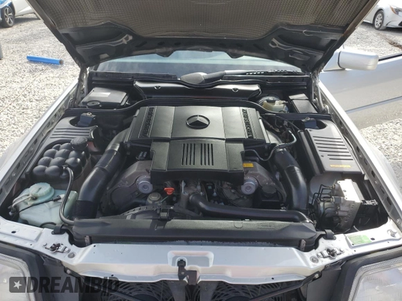 1997 Mercedes-Benz SL-Class with VIN WDBFA67F2VF151123, listed as a Copart auction lot 52703395 with 76,649 mi miles and Non Repairable. Bid and sale history available at carsss.com. Image 11.