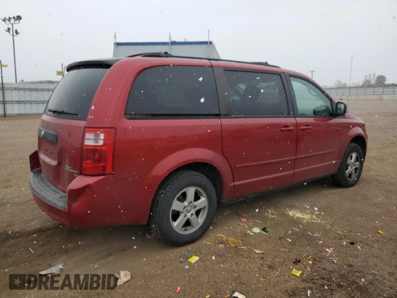 2010 Dodge Grand Caravan SE with VIN 2D4RN4DE9AR254953, listed as a Copart auction lot 53869185 with 187,424 mi miles and Salvage Title. Bid and sale history available at DreamBid. Image 3.