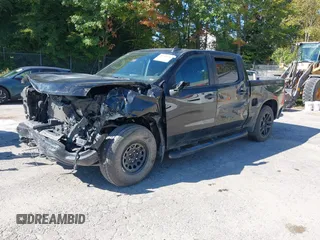 2022 Chevrolet Silverado 1500 Custom with VIN 1GCPDBEK8NZ542961, listed as a IAAI auction lot 40464540 with 45,122 mi miles. Bid and sale history available at carsss.com. Image 16.