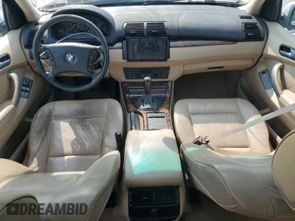 2005 BMW X5 4.4i with VIN 5UXFB53585LV19567, listed as a Copart auction lot 65774034 with 265,529 mi miles and Salvage Title. Bid and sale history available at carsss.com. Image 8.