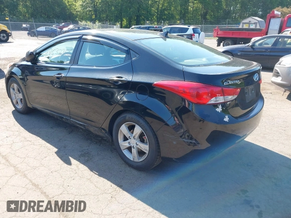 2012 Hyundai Elantra Limited with VIN KMHDH4AE8CU183099, listed as a IAAI auction lot 42632356 with 182,110 mi miles and . Bid and sale history available at DreamBid. Image 3.