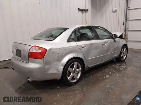 2003 Audi A4 1.8T z VIN WAULC68E83A278664, wystawiony jako IAAI lot #41941005 z przebiegiem 146 030 mil mil oraz . Historia ofert i sprzedaży dostępna na DreamBid. Obrazek 4.