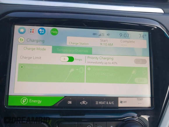 2017 Chevrolet Bolt EV LT with VIN 1G1FW6S0XH4168217, listed as a IAAI auction lot 42325323 with 44,639 mi miles and . Bid and sale history available at DreamBid. Image 17.