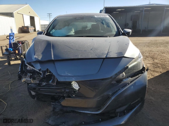 2024 Nissan LEAF SV PLUS with VIN 1N4CZ1CV1RC553595, listed as a Copart auction lot 88583525 with 2,256 mi miles and Salvage Title. Bid and sale history available at carsss.com. Image 5.