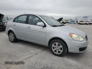 2008 Hyundai Accent GLS with VIN KMHCN46C78U272620, listed as a Copart auction lot 54587375 with 105,367 mi miles and Clean Title. Bid and sale history available at carsss.com. Image 4.