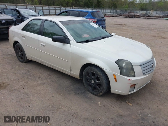 2007 Cadillac CTS with VIN 1G6DP577670104082, listed as a IAAI auction lot 42061316 with 140,965 mi miles. Bid and sale history available at carsss.com. Image 1.