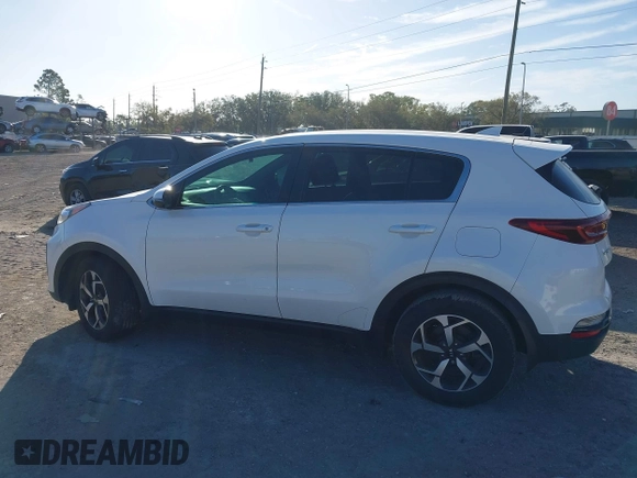 2021 Kia Sportage LX with VIN KNDPM3AC5M7907935, listed as a IAAI auction lot 41738513 with 79,116 mi miles. Bid and sale history available at carsss.com. Image 14.